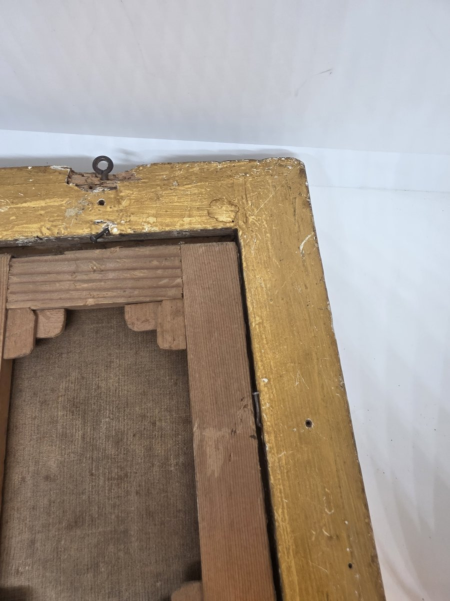 Painting Depicting Saint Joseph With The Child Jesus. Baroque Period.-photo-6