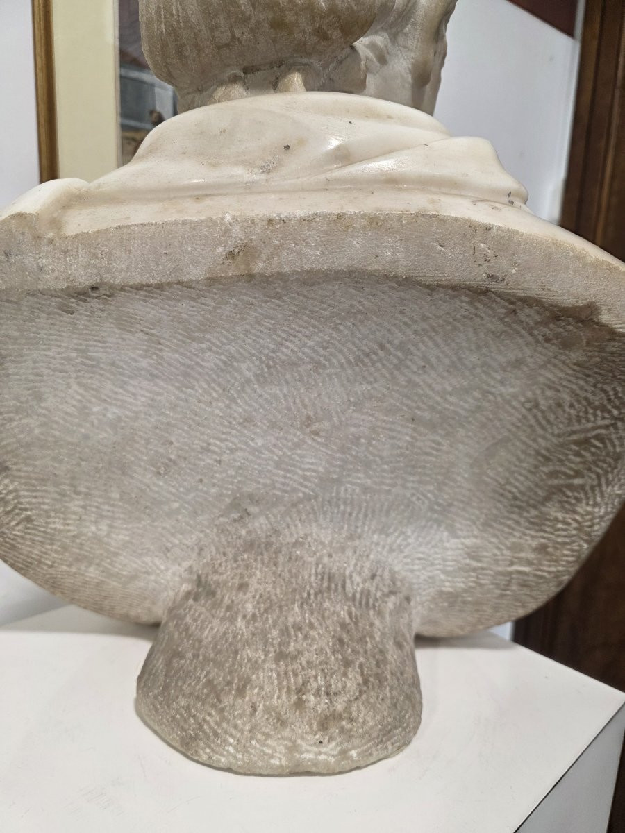 Statue en marbre représentant Plautilia, Florence, XVIIIe siècle-photo-2