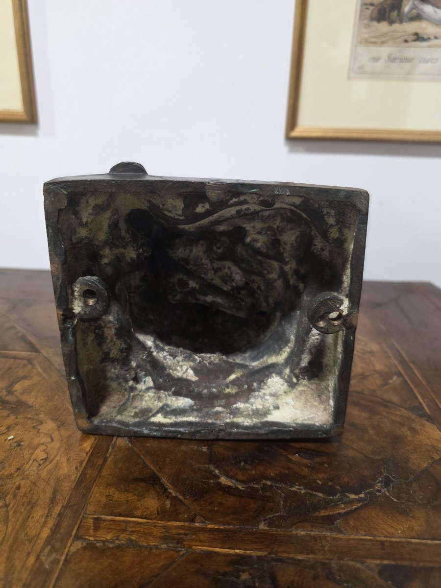 FARPI VIGNOLI (Bologne, 1907–1997) – Sculpture en bronze « La maternità » (La Maternité)-photo-5