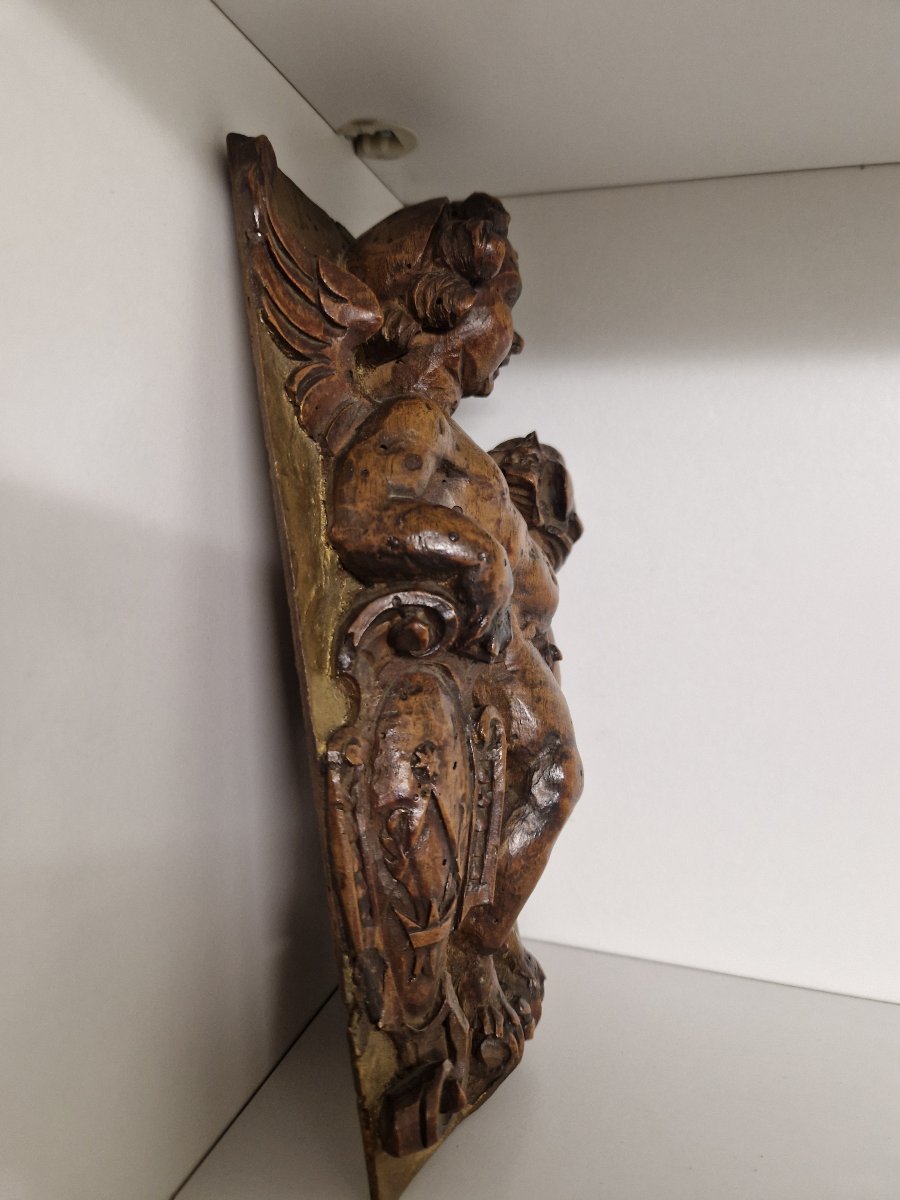 Sculpture baroque en haut-relief « Memento Mori » – Fin du XVIIe siècle-photo-3