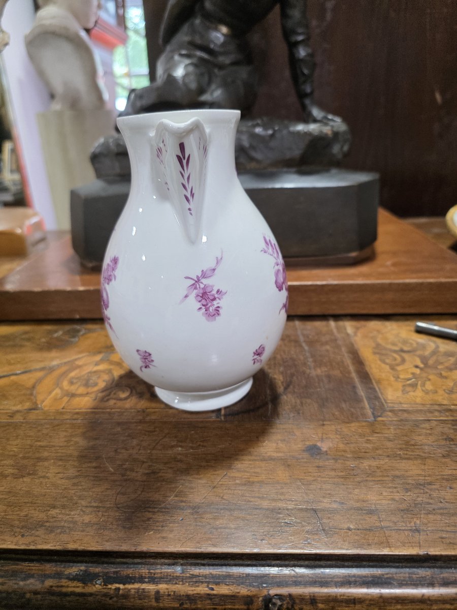  Verseuse en porcelaine portant la marque bleue « Bindenschild »-photo-1