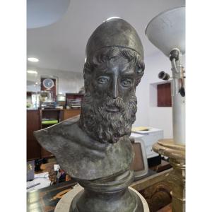Chiurazzi - Buste grec en bronze