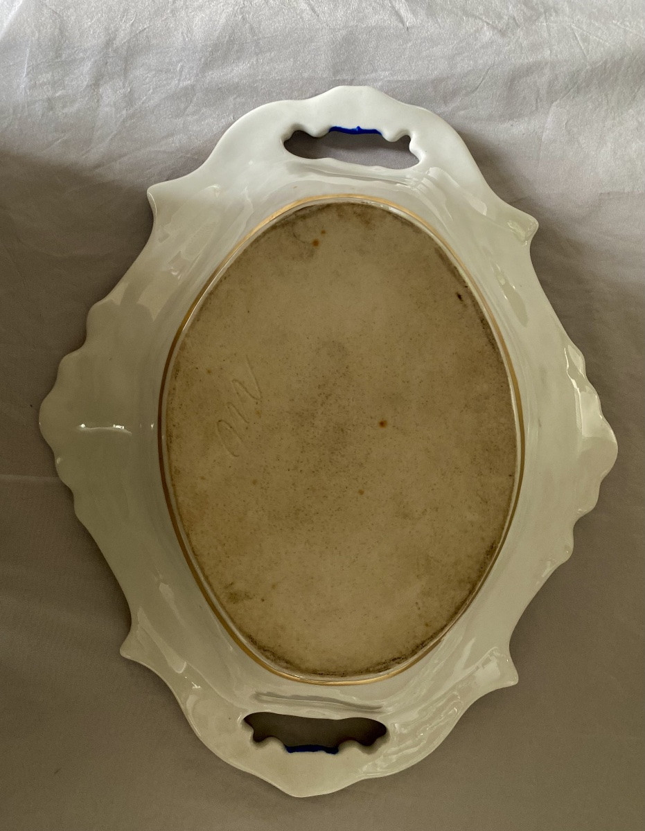Très bel ensemble de Toilette en porcelaine de Paris -photo-3
