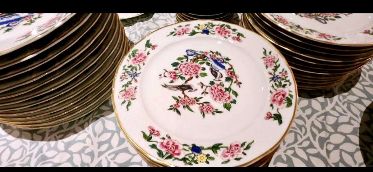 Important Bernardaud Porcelain Dinner Service From Limoges -photo-3