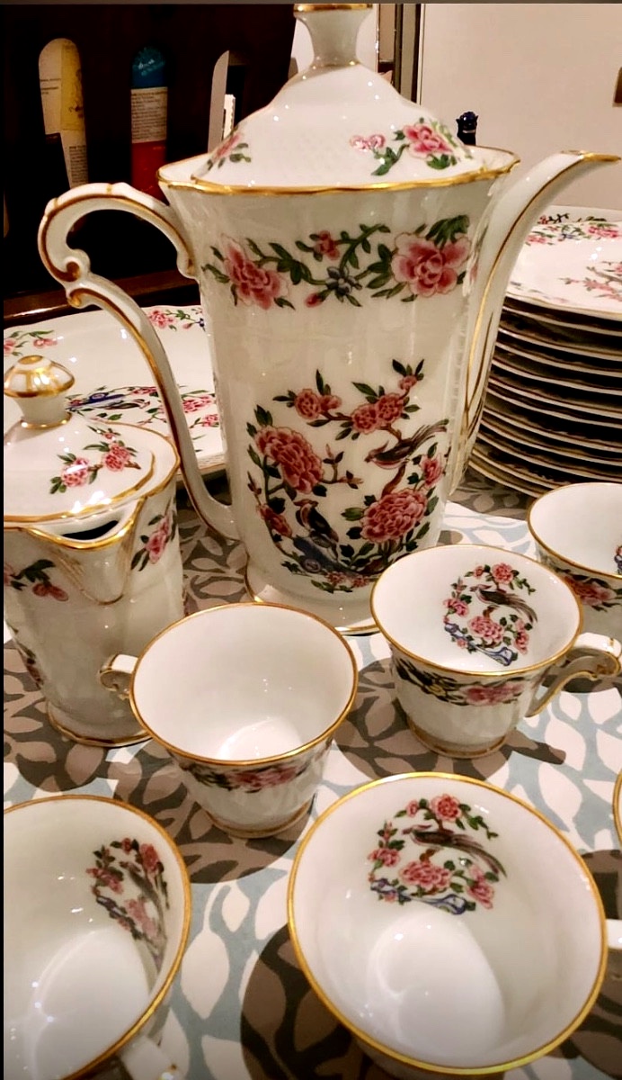 Important Bernardaud Porcelain Dinner Service From Limoges -photo-4