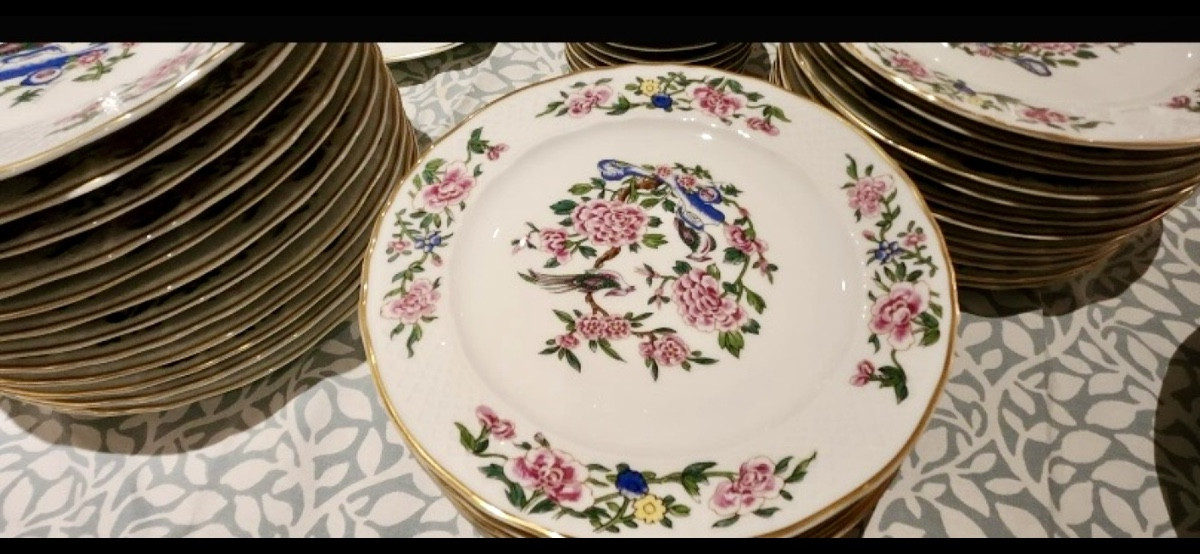 Important Bernardaud Porcelain Dinner Service From Limoges -photo-7
