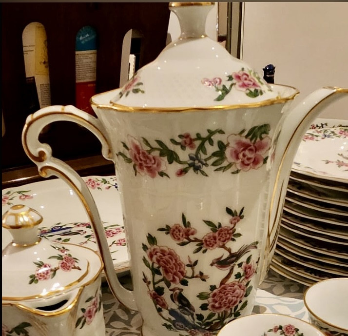 Important Bernardaud Porcelain Dinner Service From Limoges -photo-8