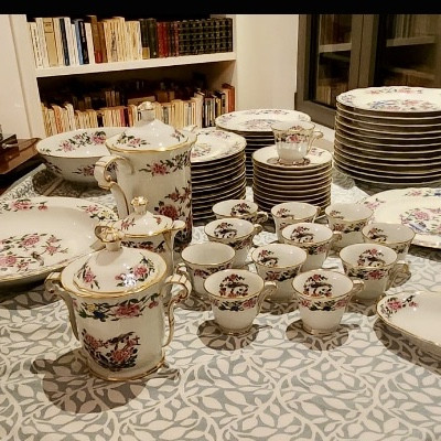 Important Bernardaud Porcelain Dinner Service From Limoges -photo-6