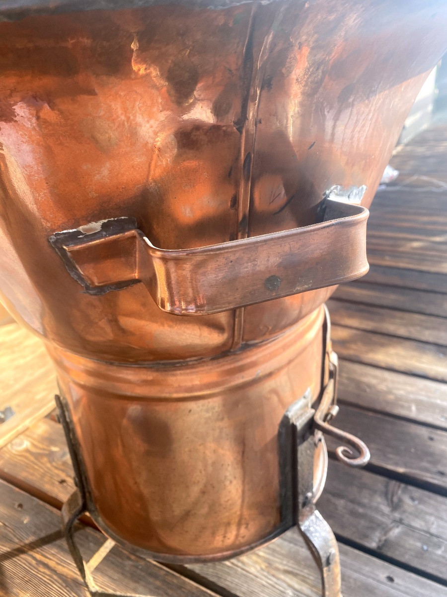 A Very Decorative Copper Washing Machine -photo-2