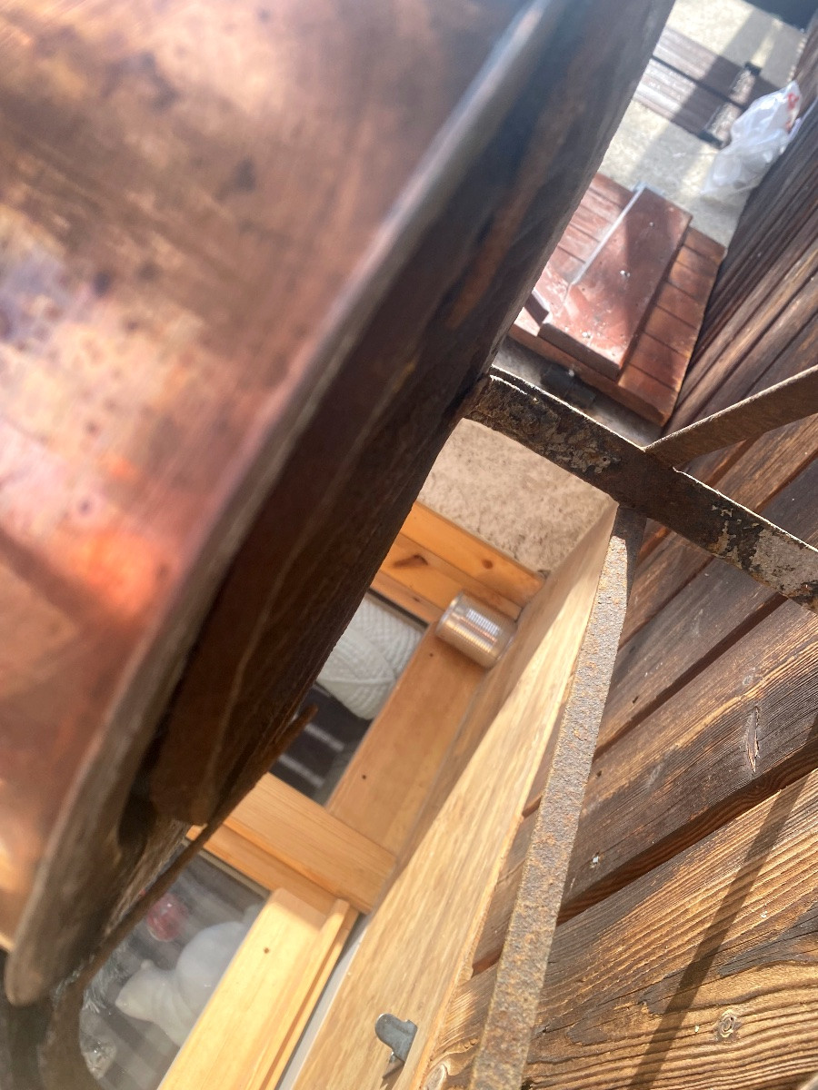 A Very Decorative Copper Washing Machine -photo-3