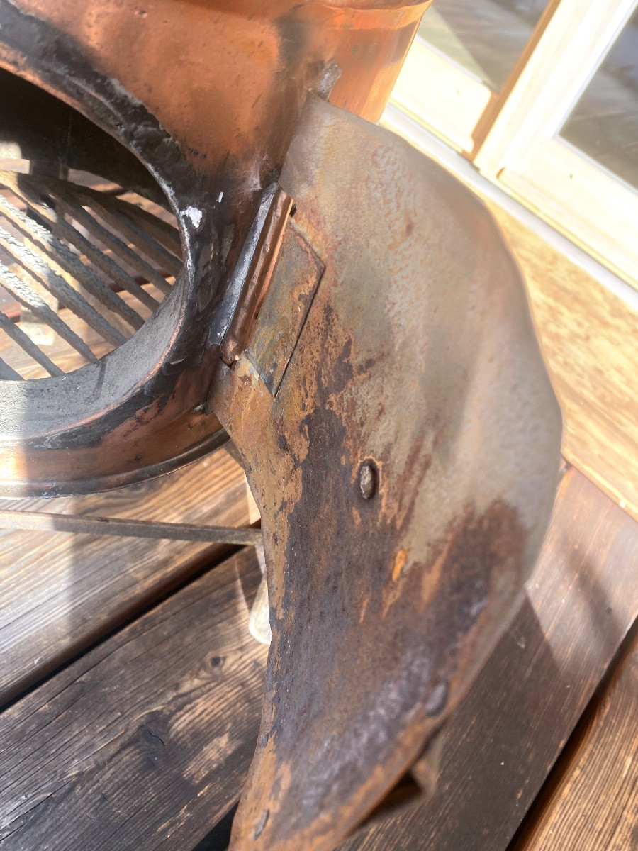 A Very Decorative Copper Washing Machine -photo-7