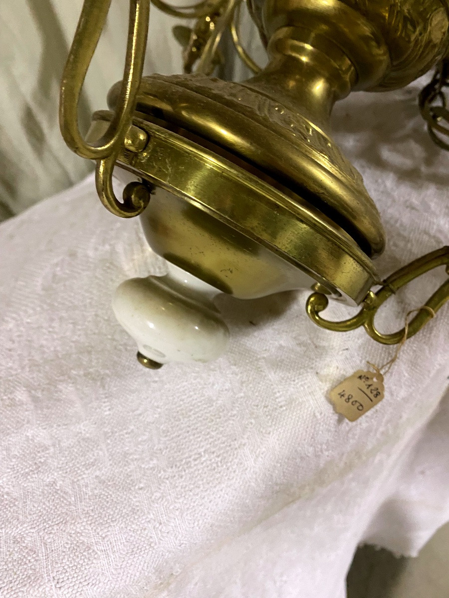 Suspension de salle à manger à 6 lumières -photo-4