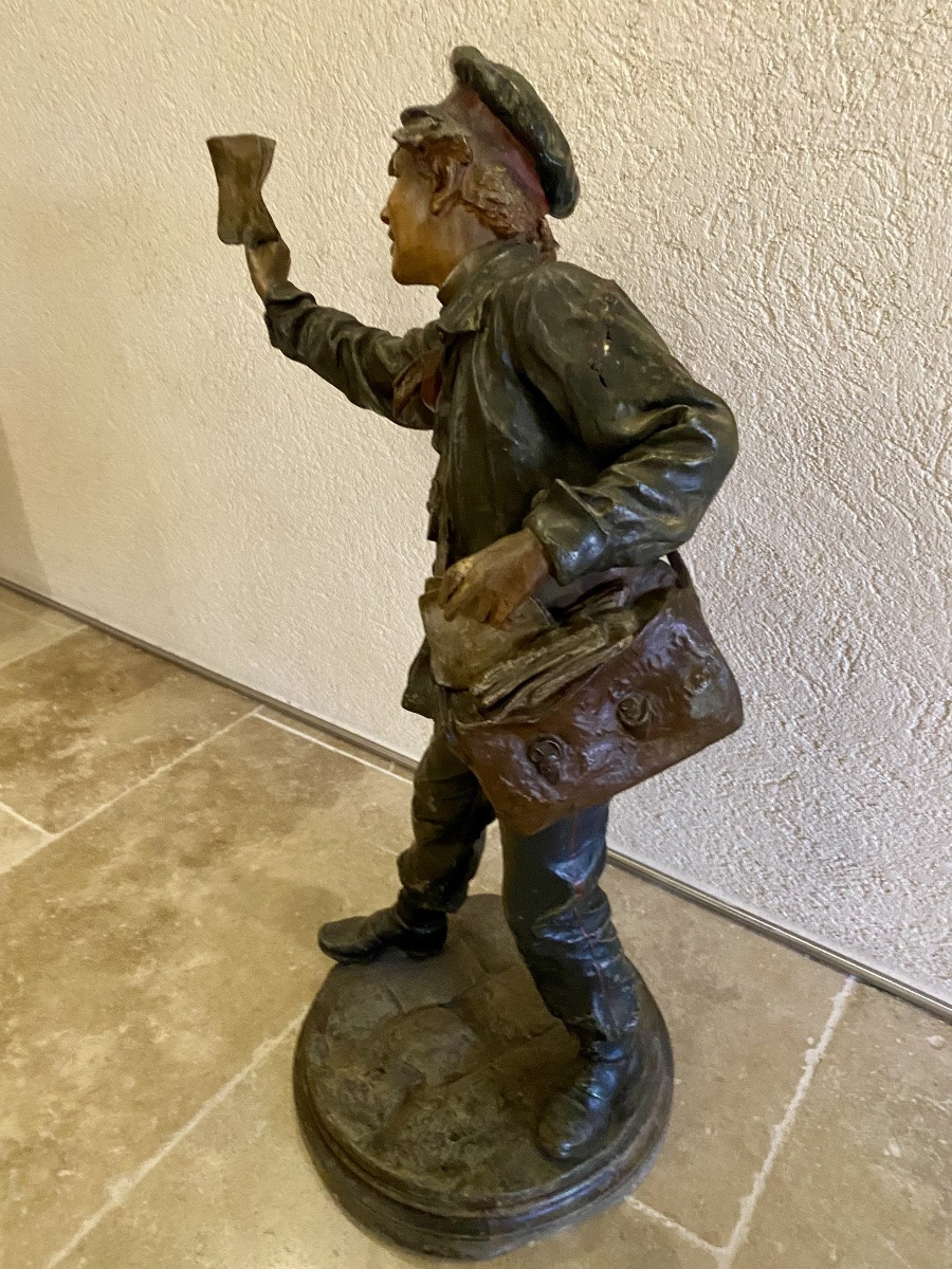 Newspaper Vendor, Late 19th Century -photo-1