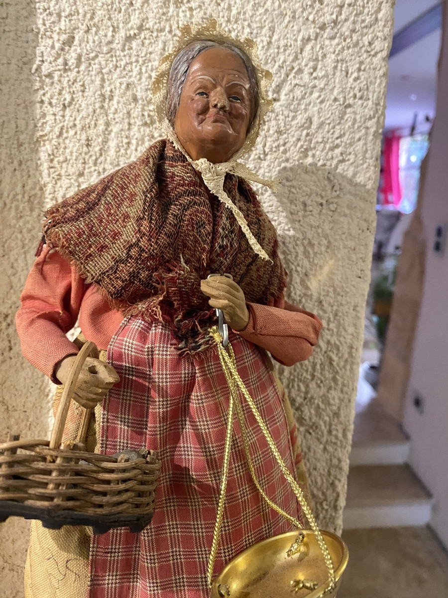 Lovely Pair Of 20th-century Maison Jouglas Figurines -photo-4