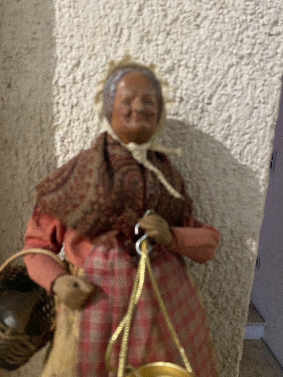 Lovely Pair Of 20th-century Maison Jouglas Figurines -photo-5