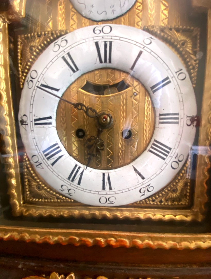 Very Pretty Louis XIII Oak Clock By Carl Nachber Pettau-photo-2