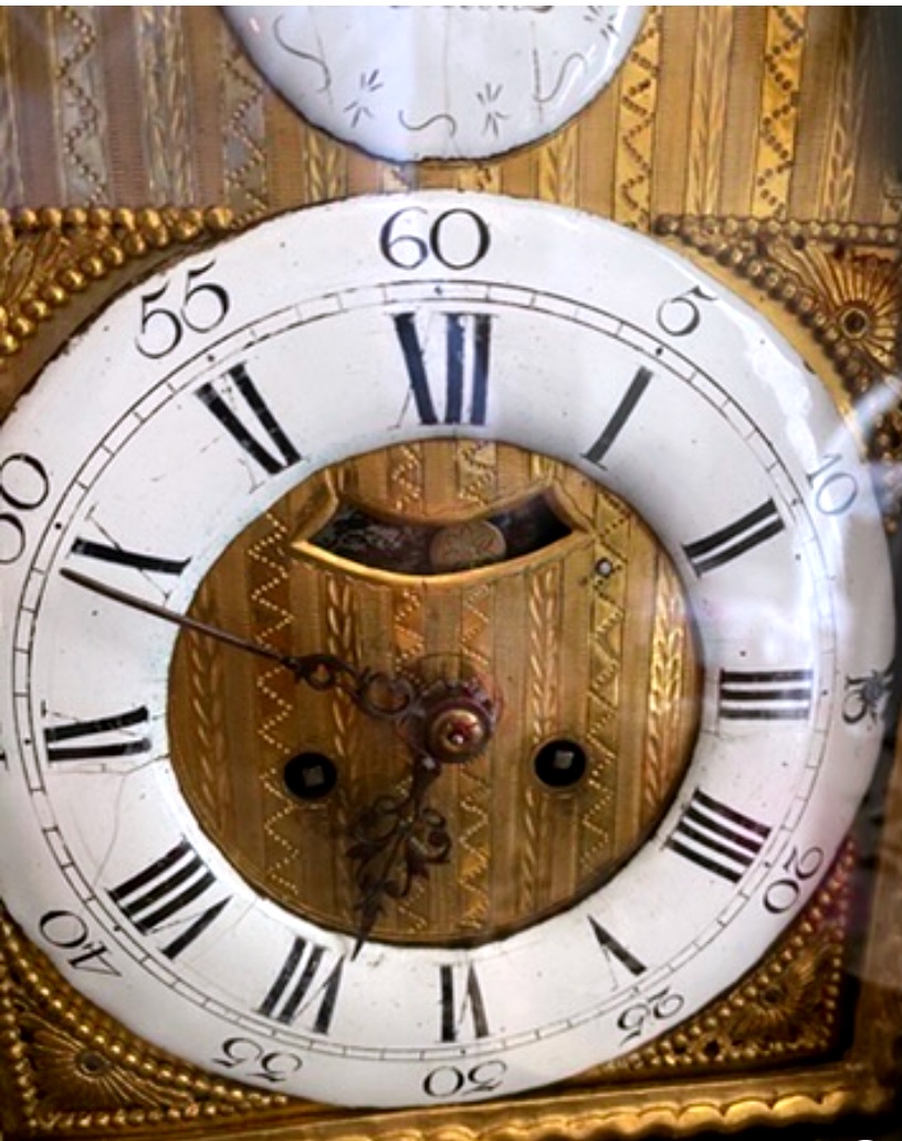 Very Pretty Louis XIII Oak Clock By Carl Nachber Pettau-photo-4