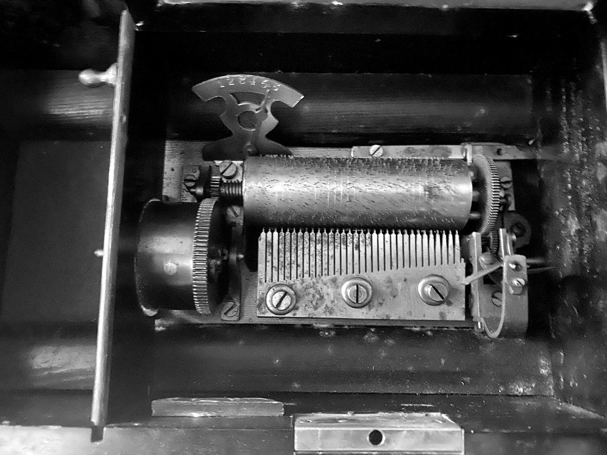 Late 19th Century Music Box In Perfect Working Order -photo-3