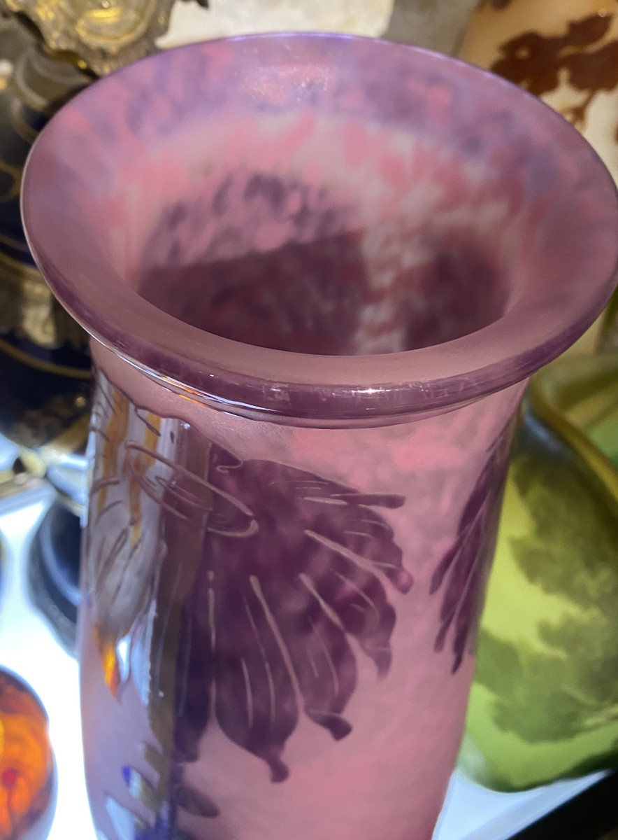 Grand Vase LE VERRE FRANÇAIS 50 cm-photo-2