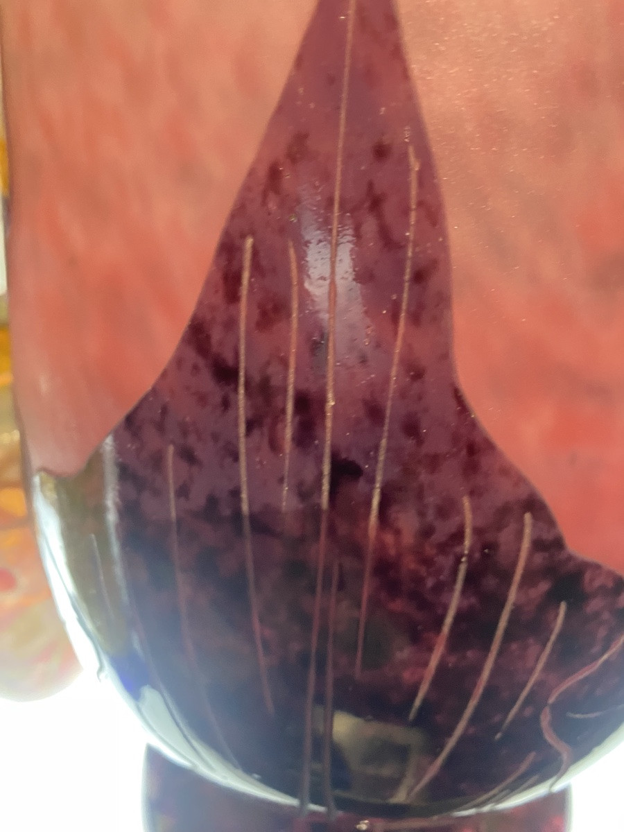 Grand Vase LE VERRE FRANÇAIS 50 cm-photo-1