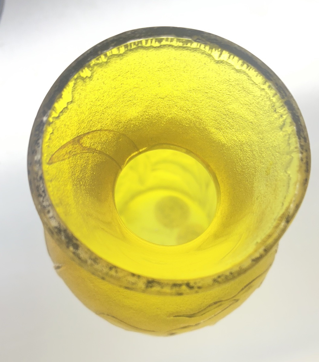 Very Pretty Daum Talking Vase, Circa 1890-photo-2