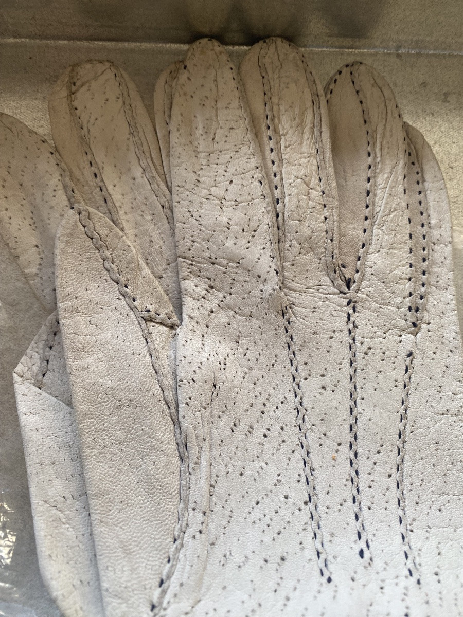 Lot de gants de femme en cuir de grande qualité -photo-2