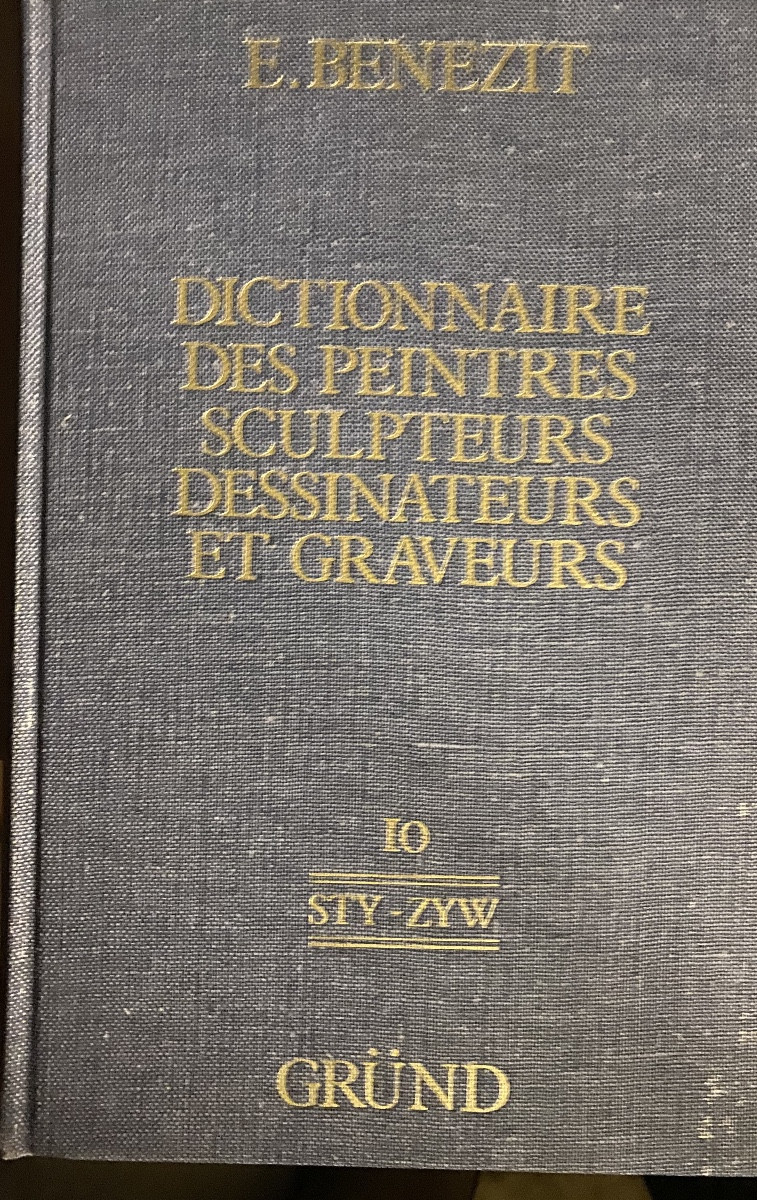 Le Benezit des Sculpteurs Peintres et Graveurs 