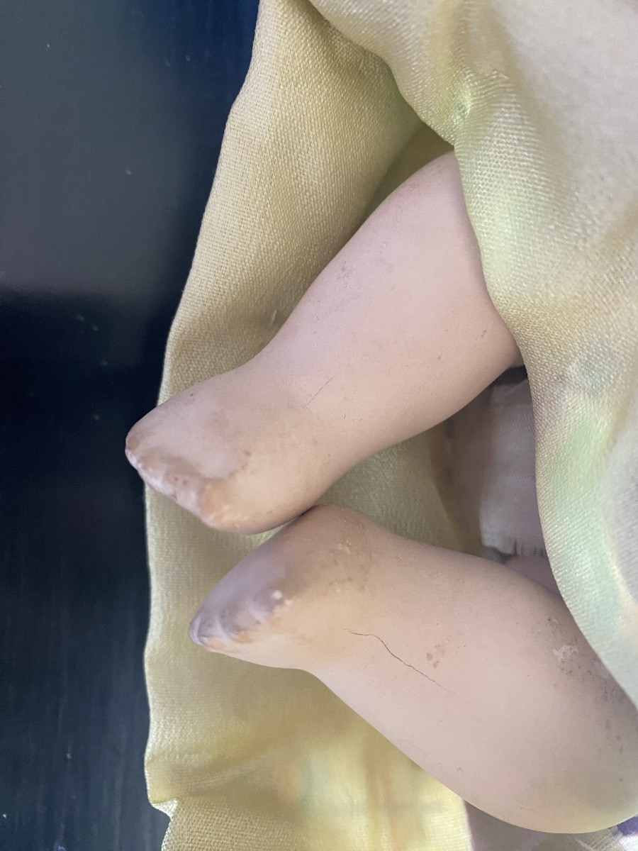 Japanese Doll, 22 Cm, Impeccable Lacquer -photo-3