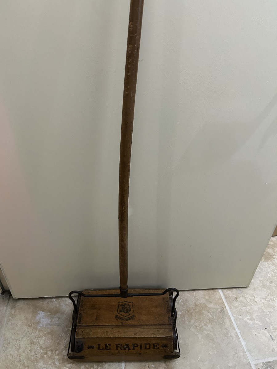 First Brush Broom Early 20th Century-photo-1