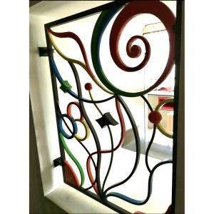 60x60 Lacquered Wrought Iron Gate