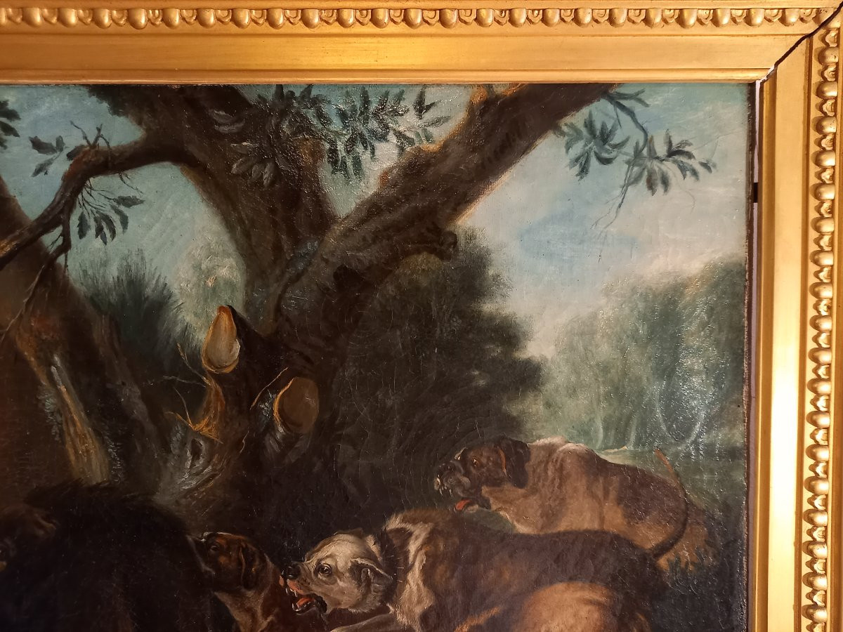 According To Jean-baptiste Oudry, Laie And Her Piglets Attacked By Mastiffs-photo-6