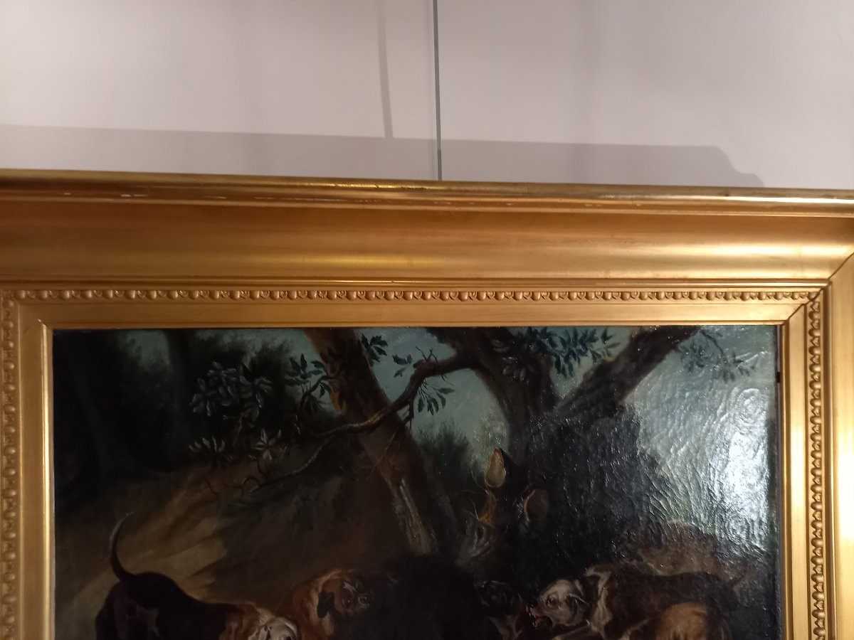 According To Jean-baptiste Oudry, Laie And Her Piglets Attacked By Mastiffs-photo-7