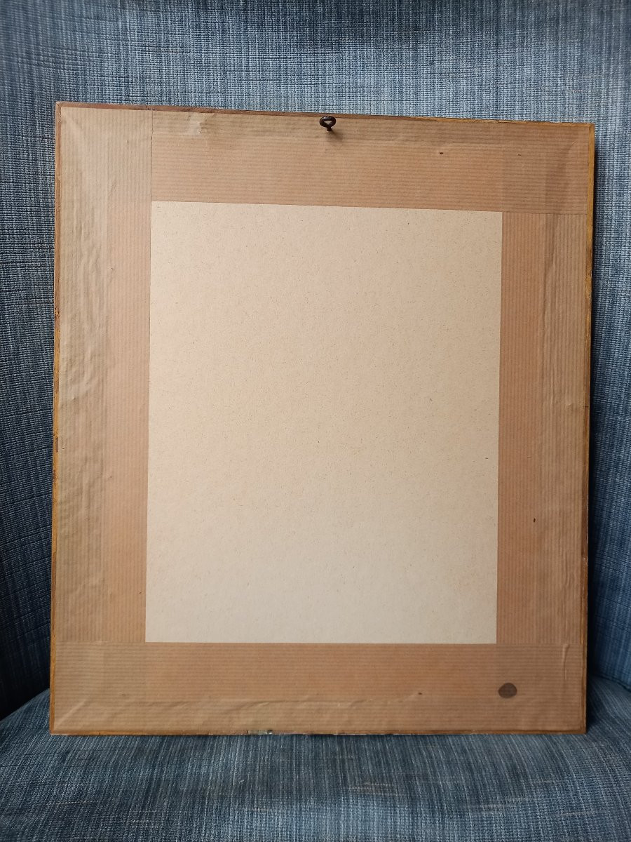 Needle Painting In Chenille Silk Threads Depicting A Scattering Of Flowers-photo-5