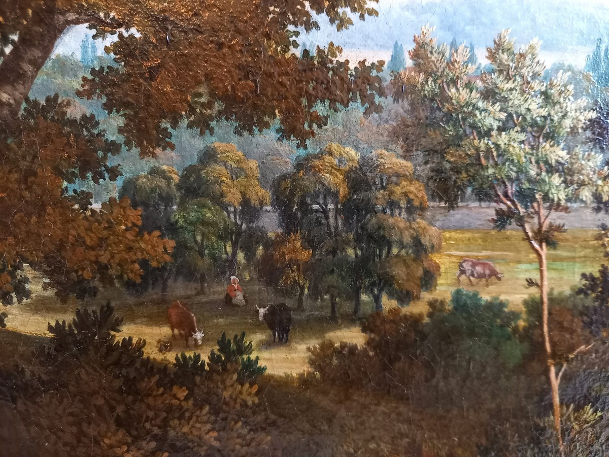 André Jannois, View Of The Château De Versailles From The Bois De Satory-photo-1