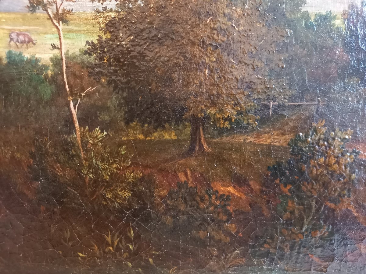 André Jannois, View Of The Château De Versailles From The Bois De Satory-photo-3