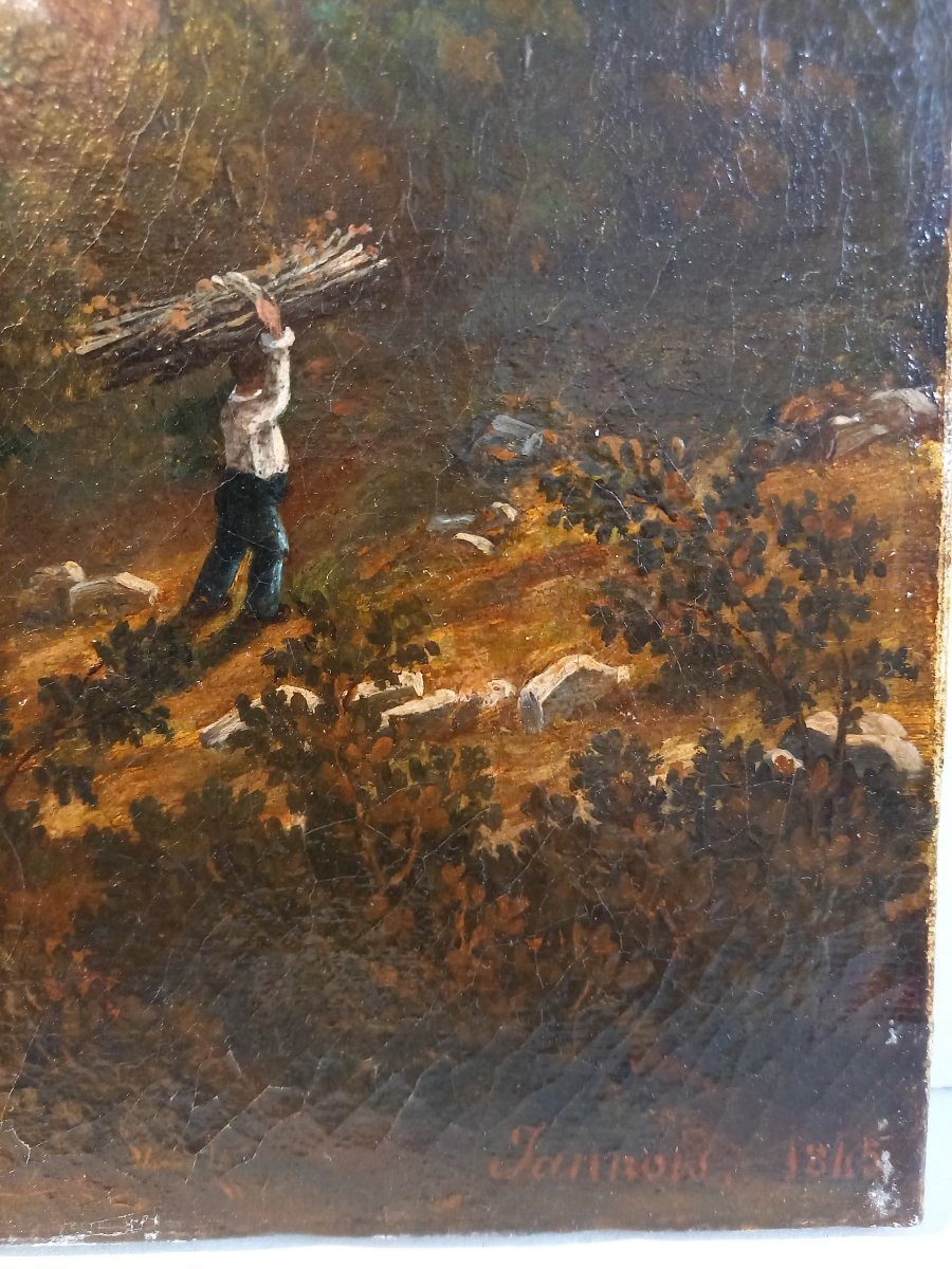 André Jannois, View Of The Château De Versailles From The Bois De Satory-photo-7