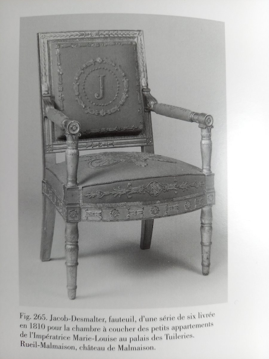 Fauteuil provenant du château de Neuilly, d’après un modèle de Jacob-Desmalter, vers 1804-1815-photo-8