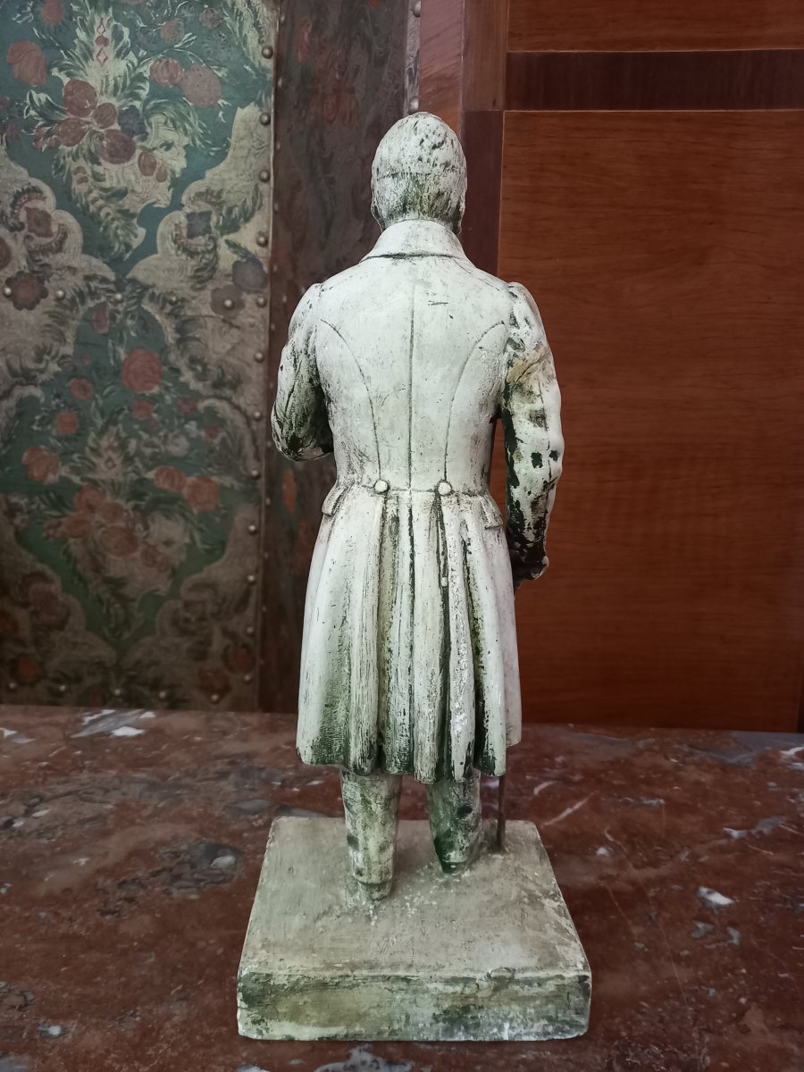 Full-length Sculpture Of A Handsome Man, Created By The Sculptor Sollier Of Apt -photo-2