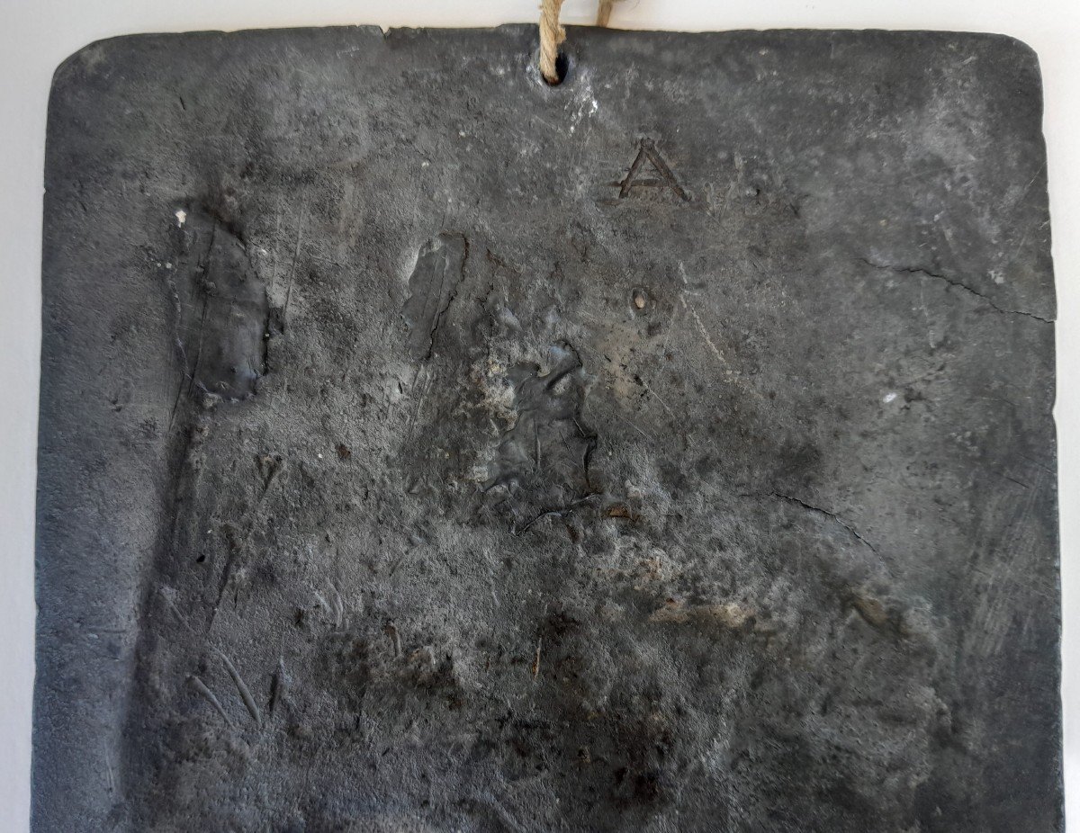 17th Century Lead Plaque - The Lamentation For Christ-photo-3