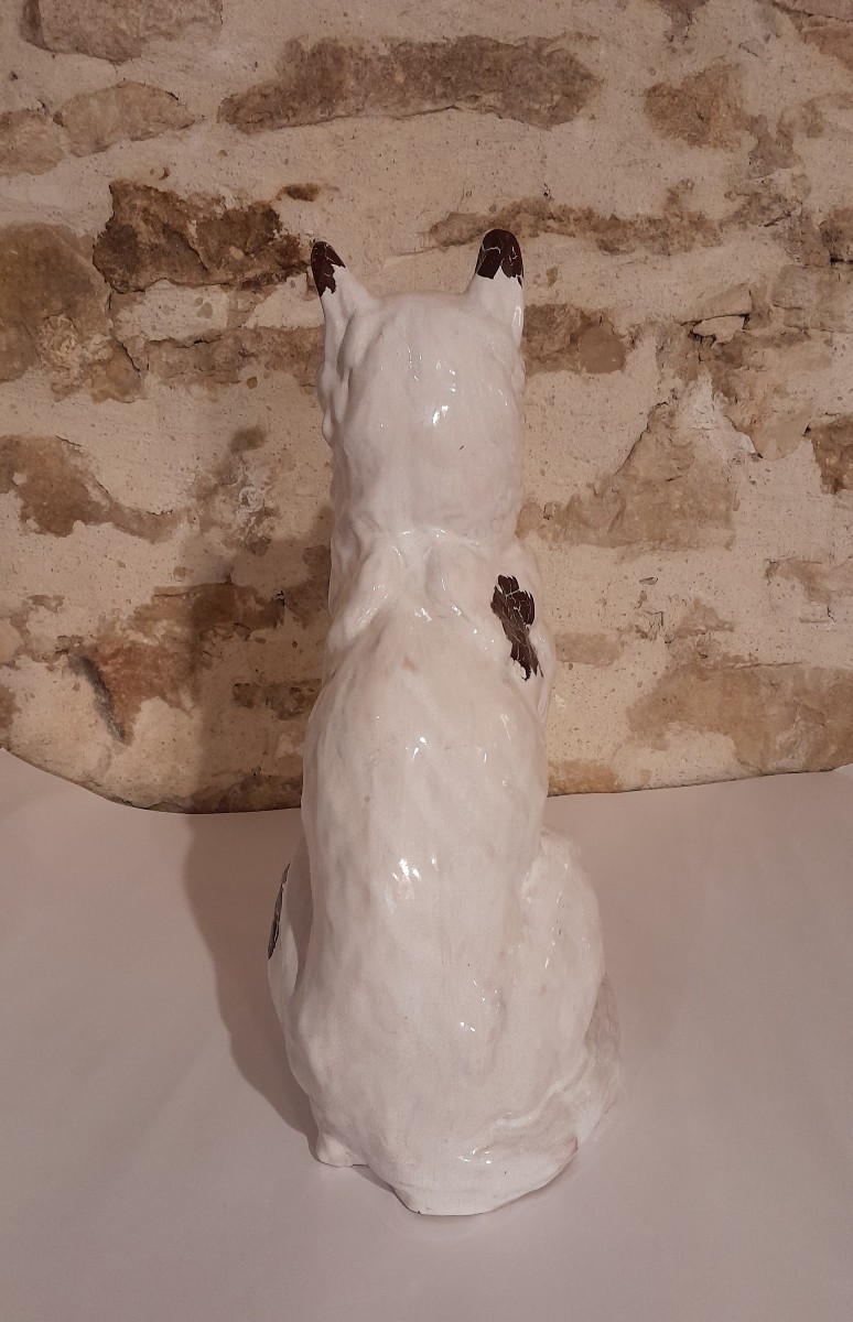 Bavent Glazed Terracotta Cat-photo-3