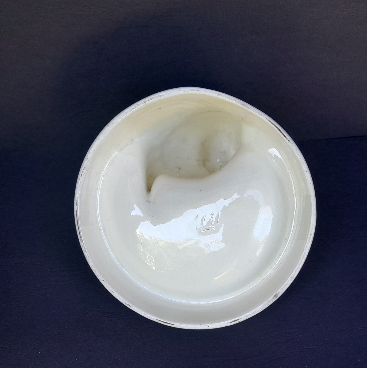 Art Deco Pocket Tray Or Ring Holder By Charles Catteau For Boch Frères Keramis-photo-3