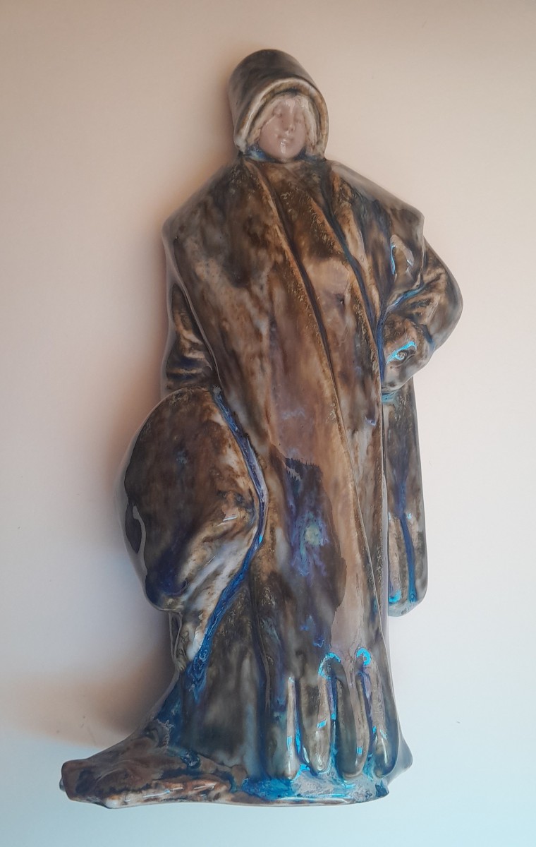 Aloys, Elegant, Art Nouveau Ceramic-photo-2