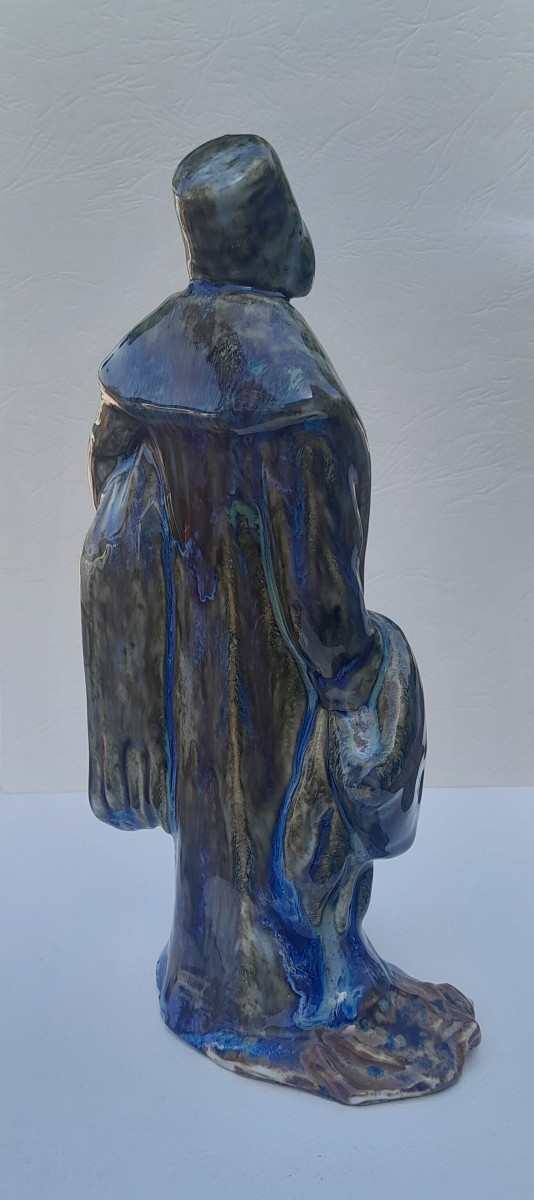 Aloys, Elegant, Art Nouveau Ceramic-photo-3