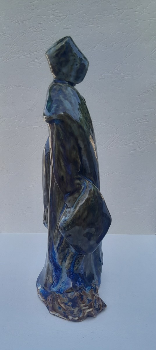 Aloys, Elegant, Art Nouveau Ceramic-photo-4