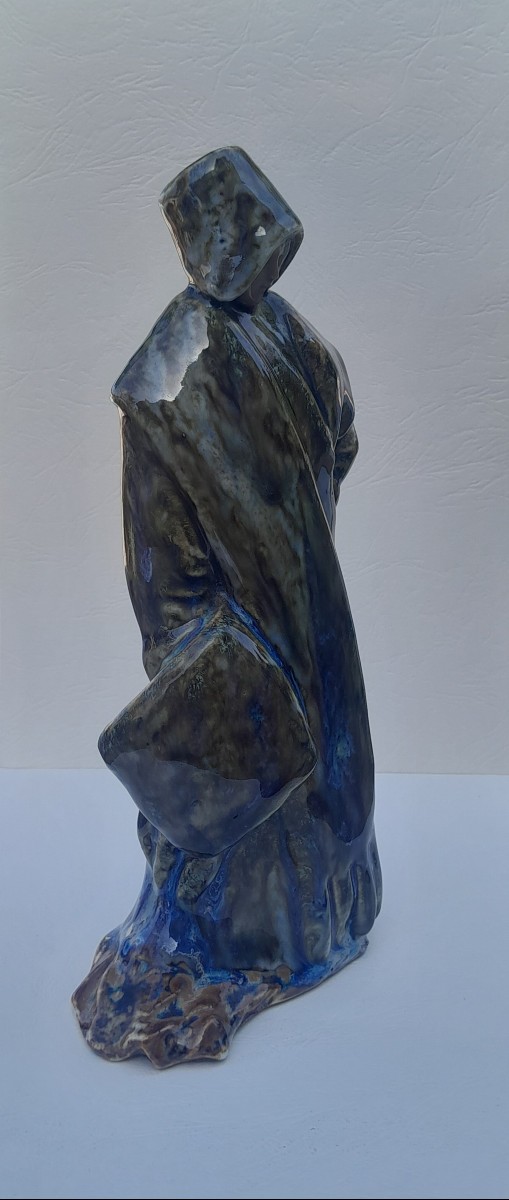Aloys, Elegant, Art Nouveau Ceramic-photo-5