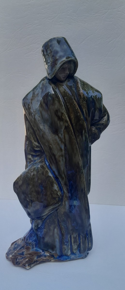 Aloys, Elegant, Art Nouveau Ceramic-photo-6