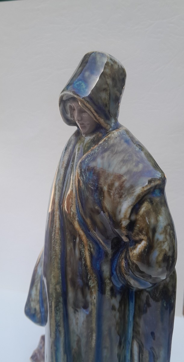 Aloys, Elegant, Art Nouveau Ceramic