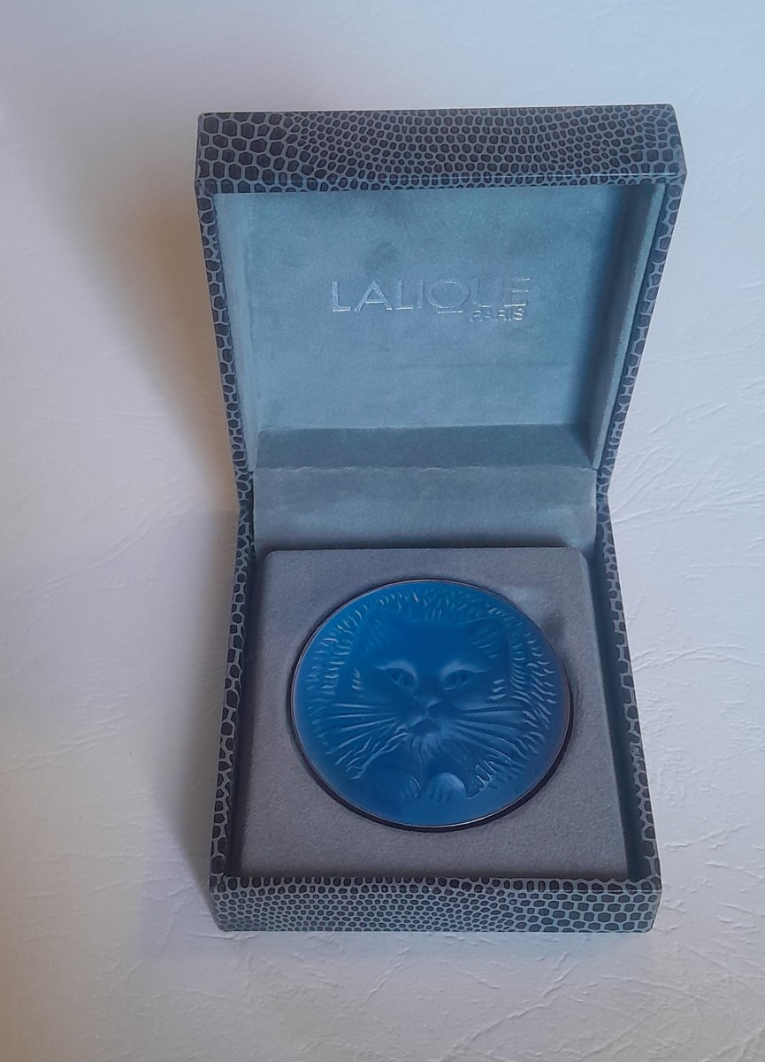 Lalique, "cat" Brooch