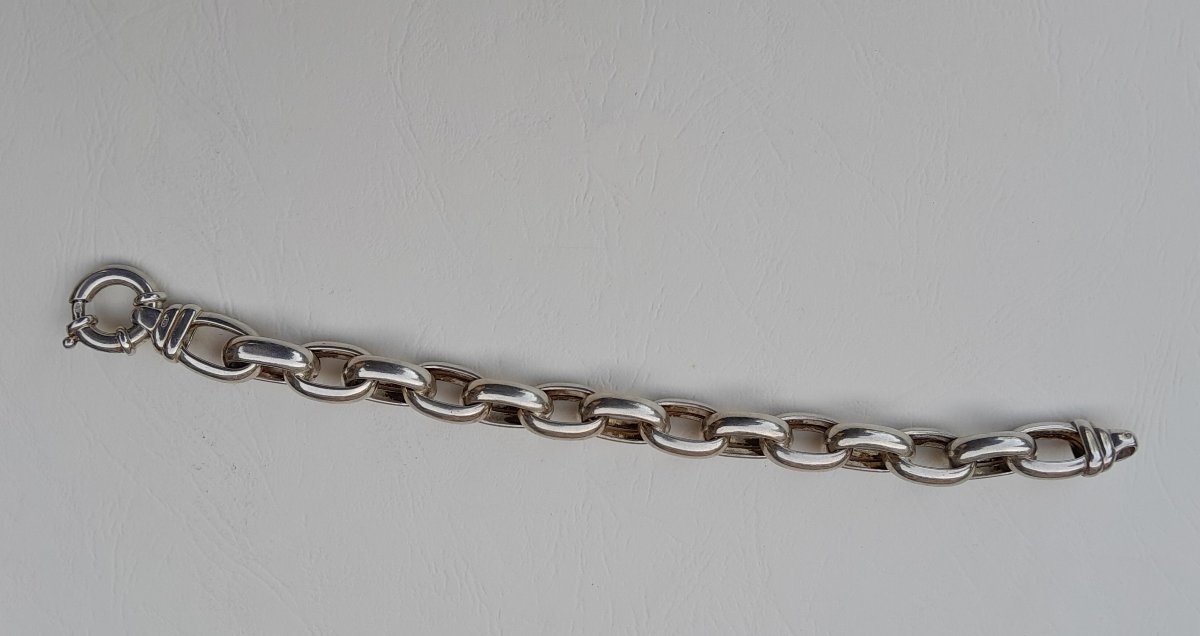 Bracelet en argent massif-photo-4