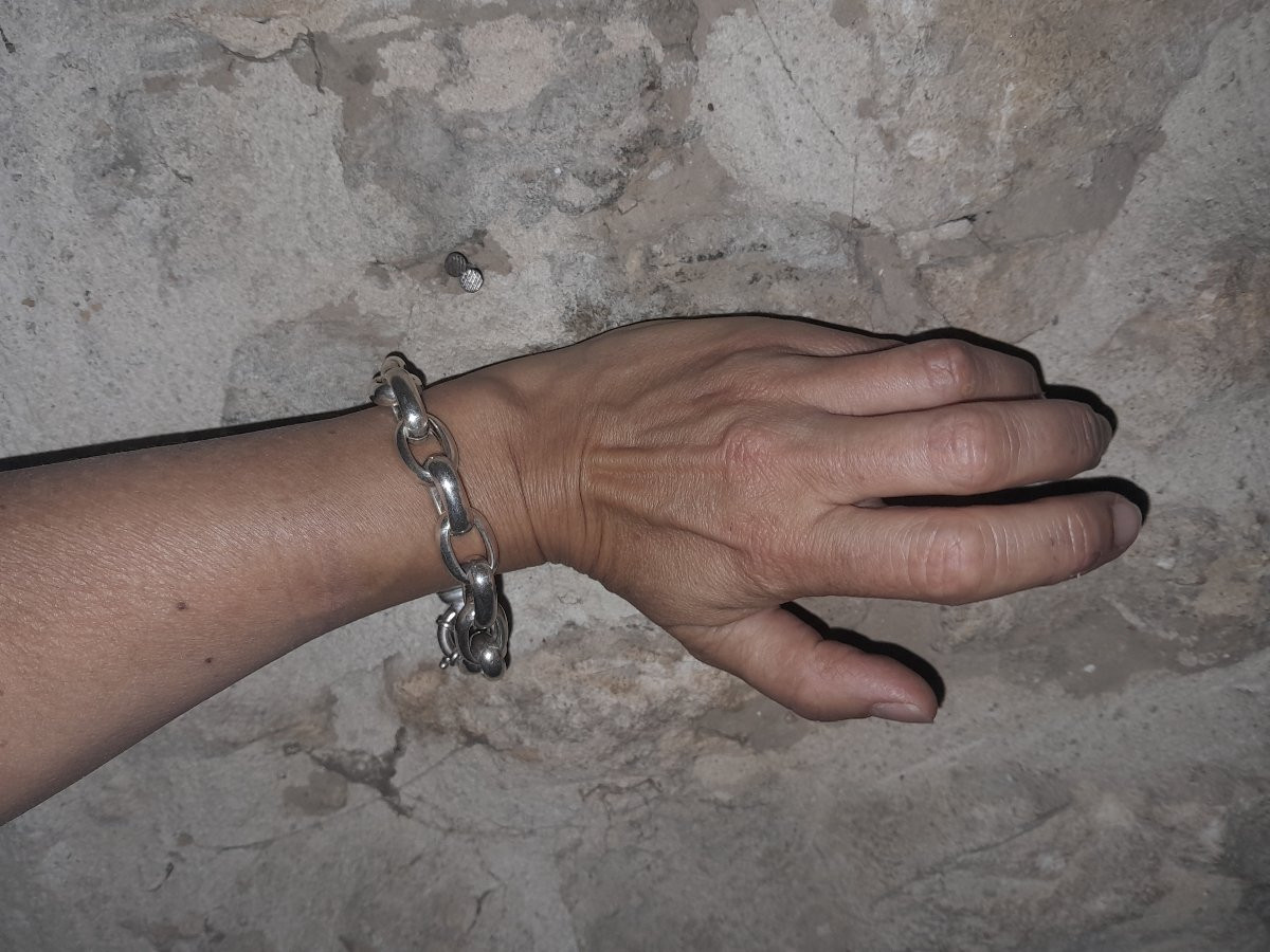 Bracelet en argent massif-photo-3